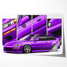Load image into Gallery viewer, Honda CRX 2nd Gen 1988 - 1991 Mugen #121 - #129