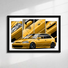 Load image into Gallery viewer, Honda Civic 06th Gen Hatchback 1996 - 2000 EK #454 - #462