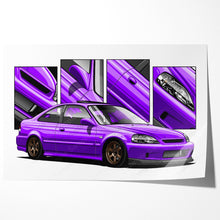 Load image into Gallery viewer, Honda Civic 06th Gen Coupe 1996 - 2000 EM #202 - #210