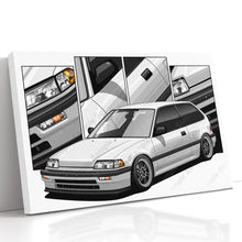 Load image into Gallery viewer, Honda Civic 04th Gen Hatchback 1990-1991 EF Facelift #112-#120