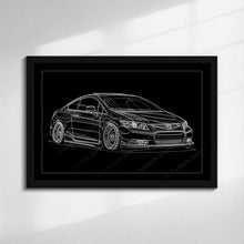 Load image into Gallery viewer, Honda Civic 09th Gen Coupe 2012 Pre-face #508 - #516