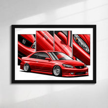 Load image into Gallery viewer, Honda Civic 07th Gen Coupe 2004 2005 Facelift #093 - #101