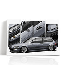 Load image into Gallery viewer, Honda Civic 04th Gen Hatchback 1988-1989 EF Pre-face #481-#489