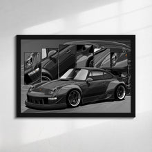 Load image into Gallery viewer, Porsche 911 Carrera RWB #001 - #009