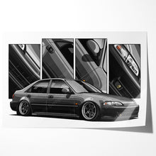 Load image into Gallery viewer, Honda Civic 05th Gen Sedan 1992 - 1995 EH #265 - #273