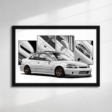 Load image into Gallery viewer, Honda Civic 06th Gen Coupe 1996 - 2000 EM #202 - #210