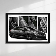 Load image into Gallery viewer, Honda Civic 09th Gen Sedan 2013 - 2015 Facelift #084 - #092