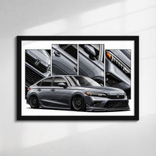 Load image into Gallery viewer, Honda Civic 11th Gen Sedan 2022 - 2024 Pre-face SI #490 - #498