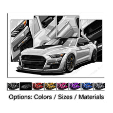 Load image into Gallery viewer, Ford Mustang 6th Gen 2020 2021 2022 Shelby GT500 #001 - #009