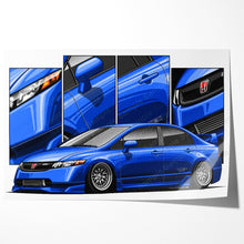 Load image into Gallery viewer, Honda Civic 08th Gen Sedan 2006 - 2008 SI #517 - #525