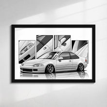 Load image into Gallery viewer, Honda Civic 05th Gen Coupe 1992 - 1995 EJ #211 - #219
