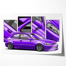 Load image into Gallery viewer, Honda Civic 06th Gen Hatchback 1999 - 2000 EK #193 - #201