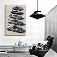 Load image into Gallery viewer, Toyota Supra Generations MK1 MK2 MK3 MK4 MK5
