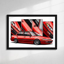 Load image into Gallery viewer, Honda Civic 04th Gen Sedan 1988-1991 EF #247-#255