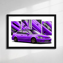 Load image into Gallery viewer, Honda Civic 06th Gen Coupe 1996 - 2000 EM #202 - #210