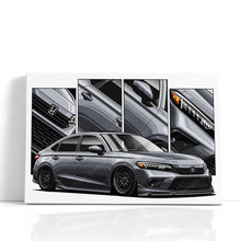 Load image into Gallery viewer, Honda Civic 11th Gen Sedan 2022 - 2024 Pre-face SI #490 - #498