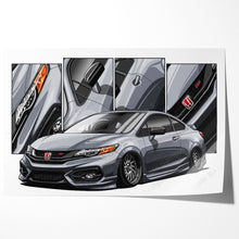 Load image into Gallery viewer, Honda Civic 09th Gen Coupe 2013 - 2015 Facelift #139 - #147
