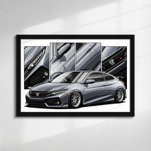 Load image into Gallery viewer, Honda Civic 10th Gen Coupe 2016 - 2018 SI Pre-face #382 - #390