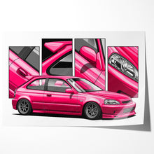 Load image into Gallery viewer, Honda Civic 06th Gen Hatchback 1999 - 2000 EK #193 - #201