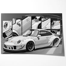 Load image into Gallery viewer, Porsche 911 Carrera RWB #001 - #009