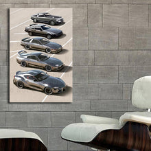 Load image into Gallery viewer, Toyota Supra Generations MK1 MK2 MK3 MK4 MK5