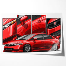 Load image into Gallery viewer, Honda Civic 08th Gen Sedan 2006 - 2008 SI #517 - #525