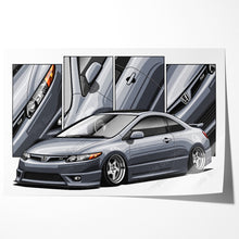 Load image into Gallery viewer, Honda Civic 08th Gen Coupe 2006 - 2008 Pre Face #337 - #345