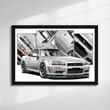 Load image into Gallery viewer, Nissan Skyline GTR R34 #141 - #149
