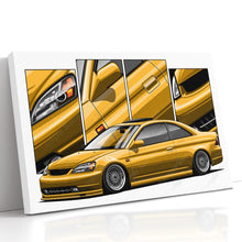Load image into Gallery viewer, Honda Civic 07th Gen Coupe 2001 - 2003 Pre-face #055 - #063