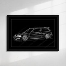 Load image into Gallery viewer, Honda Civic 04th Gen Hatchback 1988-1989 EF Pre-face #481-#489