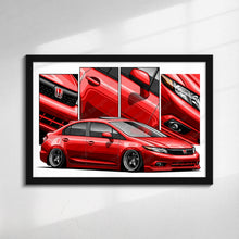 Load image into Gallery viewer, Honda Civic 09th Gen Sedan 2012 Pre-face SI #544- #552