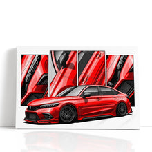 Load image into Gallery viewer, Honda Civic 11th Gen Sedan 2022 - 2024 Pre-face SI #301 - #309