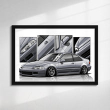 Load image into Gallery viewer, Honda Civic 05th Gen Coupe 1992 - 1995 EJ #211 - #219