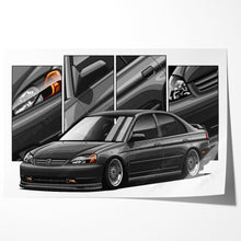 Load image into Gallery viewer, Honda Civic 07th Gen Sedan 2001 - 2003 Pre-face #064 - #072