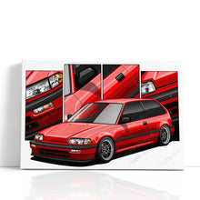 Load image into Gallery viewer, Honda Civic 04th Gen Hatchback 1990-1991 EF Facelift #112-#120