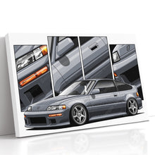 Load image into Gallery viewer, Honda CRX 2nd Gen 1988 - 1991 Mugen #121 - #129