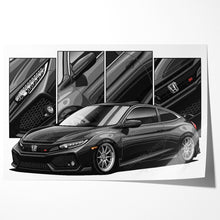 Load image into Gallery viewer, Honda Civic 10th Gen Coupe 2016 - 2018 SI Pre-face #382 - #390