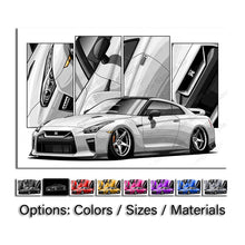 Load image into Gallery viewer, Nissan Skyline GTR R35 #321- #329