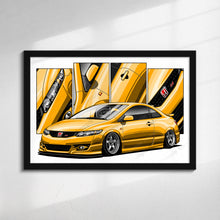 Load image into Gallery viewer, Honda Civic 08th Gen Coupe 2009 - 2011 Facelift #346 - #354