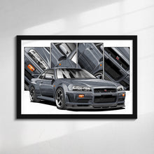 Load image into Gallery viewer, Nissan Skyline GTR R34 #141 - #149