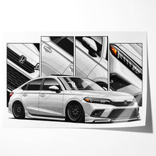 Load image into Gallery viewer, Honda Civic 11th Gen Sedan 2022 - 2024 Pre-face SI #490 - #498