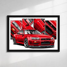 Load image into Gallery viewer, Nissan Skyline GTR R34 #141 - #149