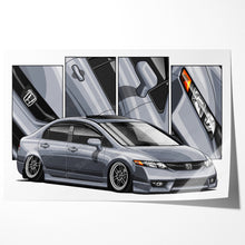 Load image into Gallery viewer, Honda Civic 08th Gen Sedan 2009 - 2011 Facelift #130 - #138