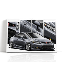Load image into Gallery viewer, Honda Civic 09th Gen Coupe 2012 Pre-face #508 - #516
