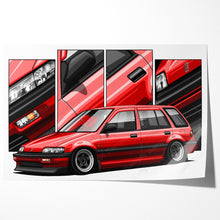 Load image into Gallery viewer, Honda Civic 04th Gen Wagon 1988-1991 EF #472-#480