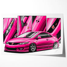 Load image into Gallery viewer, Honda Civic 08th Gen Coupe 2009 - 2011 Facelift #346 - #354