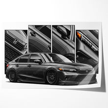 Load image into Gallery viewer, Honda Civic 11th Gen Sedan 2022 - 2024 Pre-face SI #490 - #498