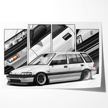 Load image into Gallery viewer, Honda Civic 04th Gen Wagon 1988-1991 EF #472-#480