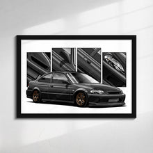 Load image into Gallery viewer, Honda Civic 06th Gen Coupe 1996 - 2000 EM #202 - #210