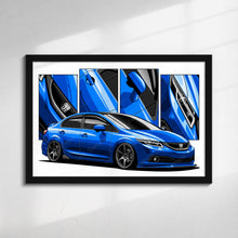 Load image into Gallery viewer, Honda Civic 09th Gen Sedan 2013 - 2015 Facelift #084 - #092